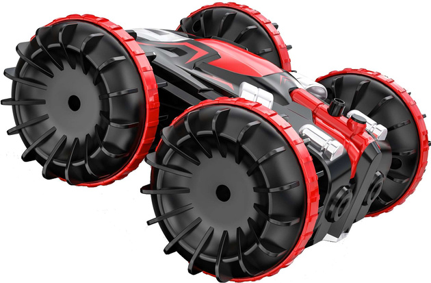 Double Eagle E382-003 Zdalnie sterowany pojazd amfibia terenowy jeździ pływa czerwony