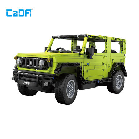 Klocki Konstrukcyjne CaDA Samochód 32 cm terenowy Suzuki Jimny zdalnie sterowany RC 579 elementów