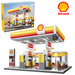 Klocki Konstrukcyjne Cada Budynek Stacja Paliw Shell 1309 elementów C66026W 