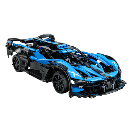 Klocki konstrukcyjne CaDA wyścigówka Samochód wyścigowy zdalnie sterowany Bluefire Specter Auto sportowe 421 elementów RC