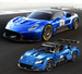 Klocki konstrukcyjne CaDA wyścigówka Samochód wyścigowy zdalnie sterowany Maserati GT2 Auto sportowe 549 elementów RC