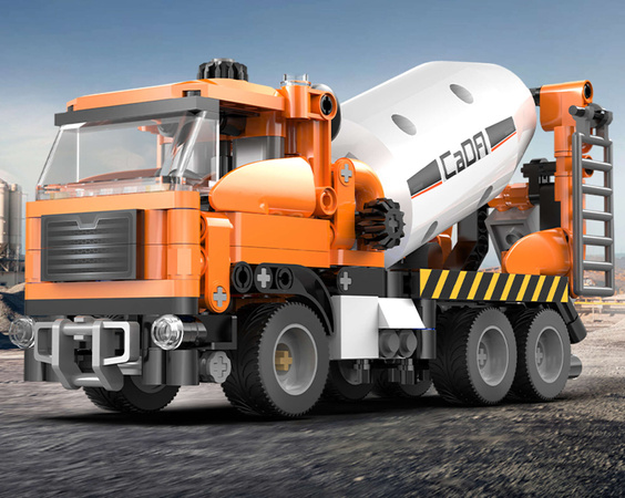 Klocki konstrukcyjne CaDA Betoniarka pojazd budowlany 368 elementów C65021W