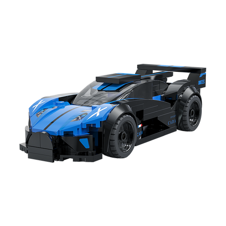Klocki konstrukcyjne CaDA wyścigówka Samochód wyścigowy Bluefire Specter Auto sportowe 165 elementów