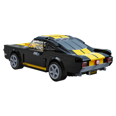 Klocki konstrukcyjne CaDA wyścigówka Samochód wyścigowy zdalnie sterowany Shelby GT 350H Auto sportowe 291 elementów RC
