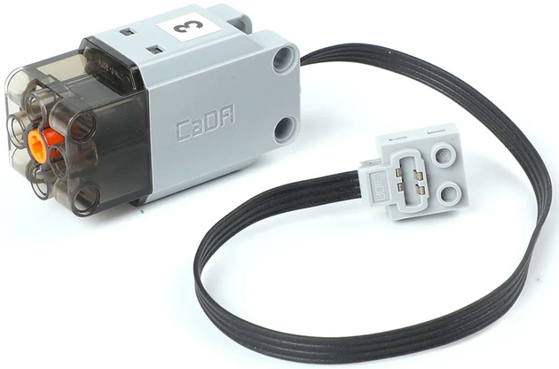 CaDA Klocki Technic pojazd wyścigowy Le Mans replika 919 Porsche 1586 el. C61016W + Power System Pro do zdalnego sterowania pojazdu