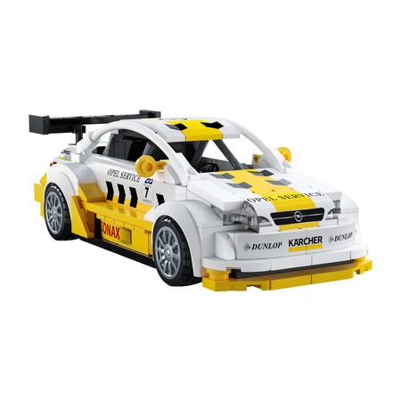 Klocki konstrukcyjne CaDA wyścigówka Samochód wyścigowy Opel Astra V8 Coupe DTM Auto sportowe 305 elementów