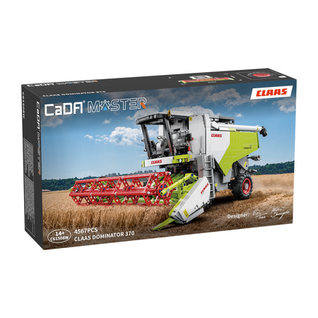 Klocki konstrukcyjne CaDA Kombajn Claas Dominator 370 w skali 1:17 58 cm 4567 elementów 