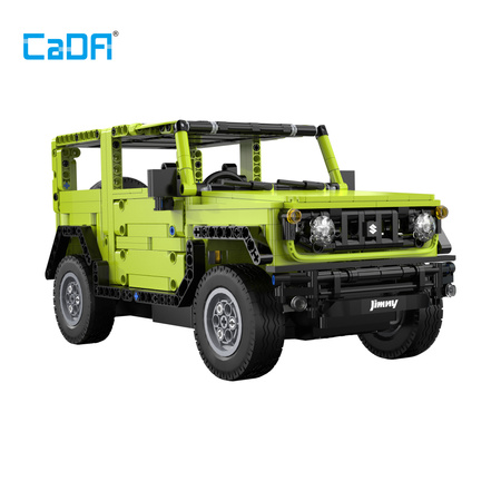 Klocki Konstrukcyjne CaDA Samochód 32 cm terenowy Suzuki Jimny zdalnie sterowany RC 579 elementów