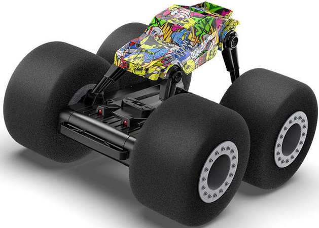 Double Eagle E381-003 Zdalnie sterowana ciężarówka monster truck piankowe koła RC