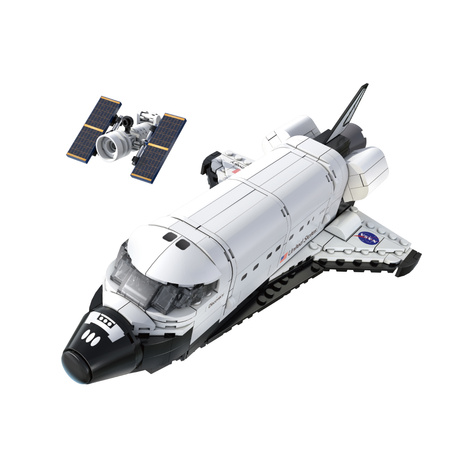 Klocki Konstrukcyjne CaDA NASA wystawa odkrywacz kosmiczny Space Shuttle Discovery 475 elementów