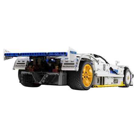 Klocki konstrukcyjne CaDA wyścigówka Samochód wyścigowy 50 cm 1:10 Mazda 787B Auto sportowe 1797 elementów
