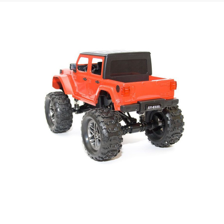 Double Eagle E335-003 Zdalnie sterowany pojazd Jeep Wrangler Pickup Truck czerwony RC