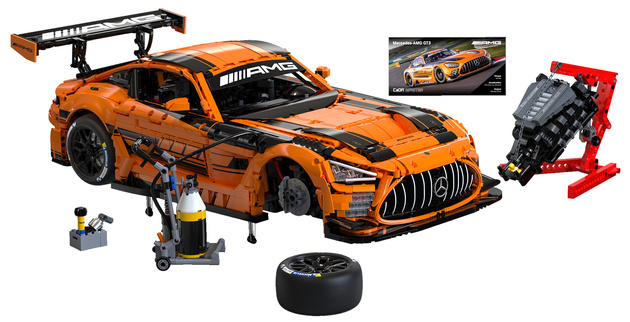 Klocki CaDA Mercedes AMG GT3 1:8 5466 elementów 