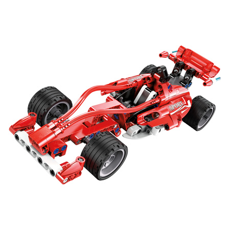 Klocki konstrukcyjne CaDA Samochód sportowy 23 cm Auto Wyścigówka Formula Racing 144 elementy