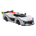 Klocki konstrukcyjne CaDA Samochód zdalnie sterowany Auto wyścigowe 20 cm Biały Pininfarina H2 Speed Pojazd 296 elementów RC Dual Mode