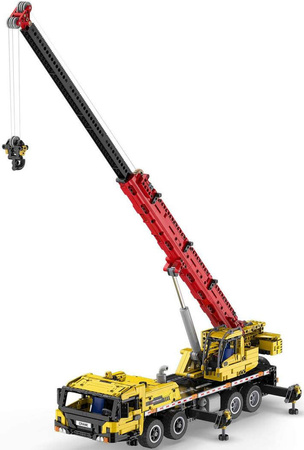 Klocki Konstrukcyjne CaDA Wielka Ciężarówka z Ruchomym Dźwigiem Żuraw Crane Truck 1831 elementów