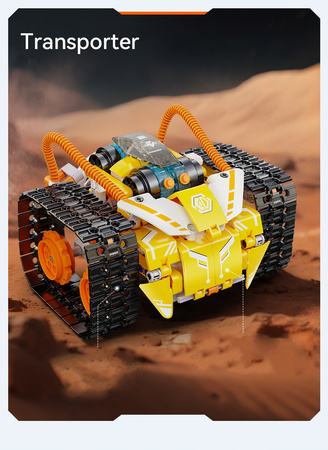 Klocki konstrukcyjne CaDA model robot W.Bot zdalnie sterowany Code Robot RC 3w1 455 elementów 