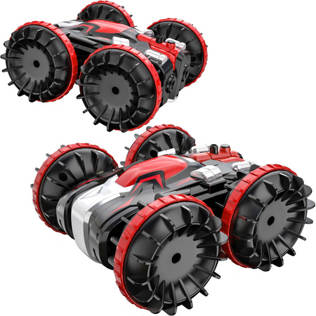 Double Eagle E382-003 Zdalnie sterowany pojazd amfibia terenowy jeździ pływa czerwony