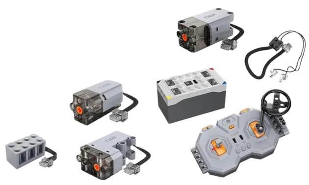 Klocki CaDA Zestaw Power System MAX Napęd do zdalnego sterowania pojazdów D021-003