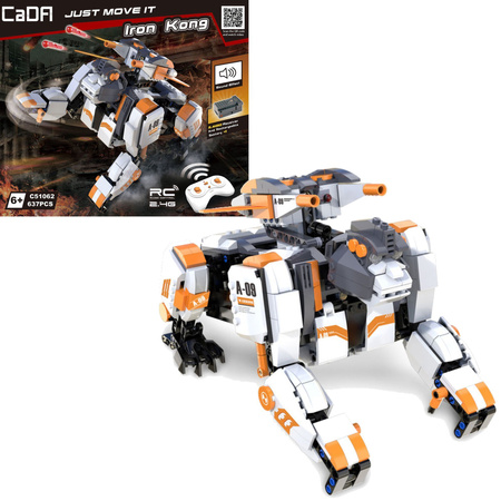 Klocki zdalnie sterowana figurka Iron Kong RC 637 el C51062W