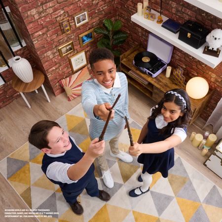 Harry Potter kolekcjonerska magiczna różdżka Harry'ego z serii Magical Creatures+ dodatki