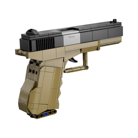 Klocki Konstrukcyjne Cada broń Pistolet 17 Pistol 5 naboi 338 elementów