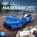 Klocki konstrukcyjne CaDA Zdalnie sterowane Auto sportowe wyścigowe Maserati GT2 320 elementów RC C51089W