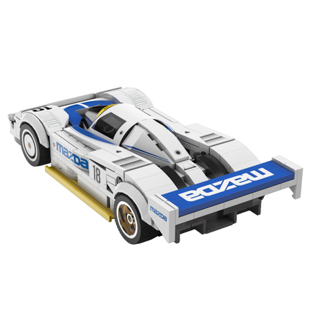 Klocki konstrukcyjne CaDA samochód sportowy biała Mazda 787B 242 elementy 
