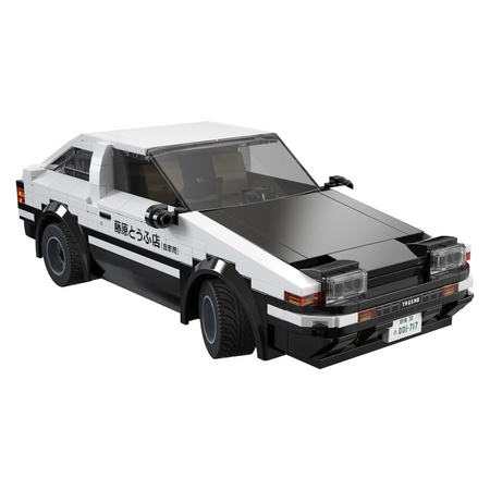 Klocki Konstrukcyjne CaDA Białe Zdalnie Sterowany auto Toyota Trueno AE86 Samochód miejski Initial-D 325 elementów RC Dual Mode C51086W