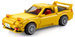 Klocki konstrukcyjne CaDA Samochód 35 cm autko miejskie żółta Mazda FD3S RX-7 manga Initial D Auto Pojazd 1655 elementów