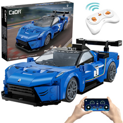 Klocki konstrukcyjne CaDA Zdalnie sterowane Auto sportowe wyścigowe Maserati GT2 320 elementów RC C51089W