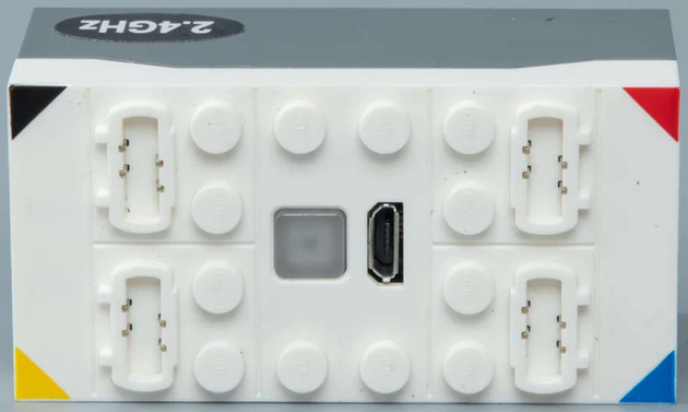 CaDA Klocki Technic pojazd wyścigowy Le Mans replika 919 Porsche 1586 el. C61016W + Power System Pro do zdalnego sterowania pojazdu