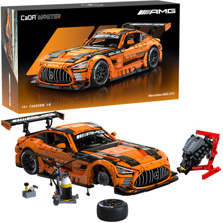 Klocki CaDA Mercedes AMG GT3 1:8 5466 elementów 