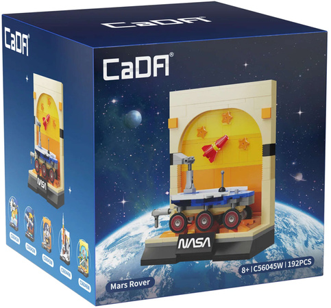 Klocki Konstrukcyjne CaDA NASA wystawa łazik Mars Rover 192 elementy