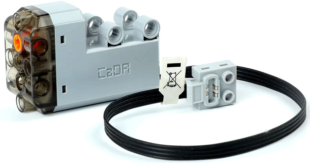 CaDA Klocki Technic pojazd wyścigowy Le Mans replika 919 Porsche 1586 el. C61016W + Power System Pro do zdalnego sterowania pojazdu