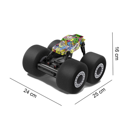 Double Eagle E381-003 Zdalnie sterowana ciężarówka monster truck piankowe koła RC