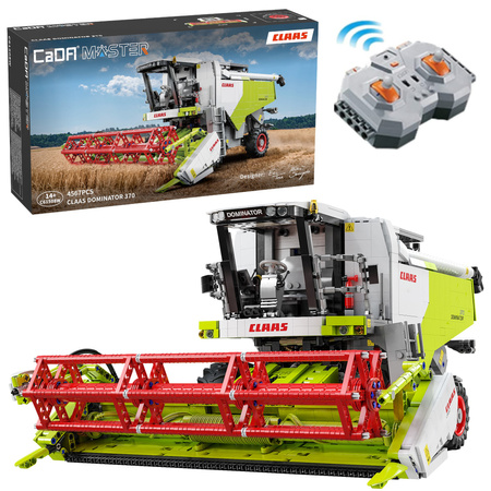 Klocki konstrukcyjne CaDA Kombajn Claas Dominator 370 w skali 1:17 58 cm 4567 elementów 