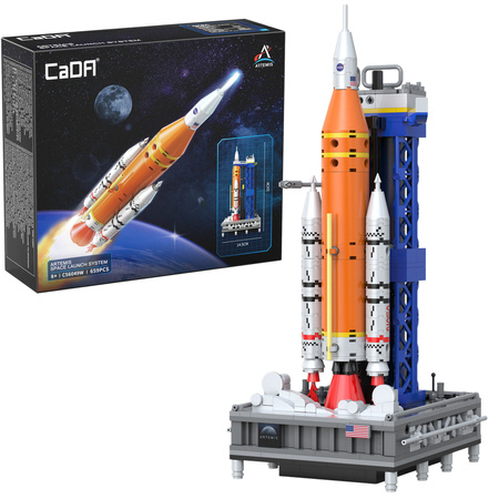 Klocki Konstrukcyjne CaDA NASA rakieta kosmiczna Artemis Space Launch System 659 elementów C56049W