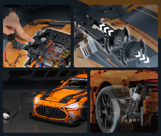 Klocki CaDA Mercedes AMG GT3 1:8 5466 elementów 