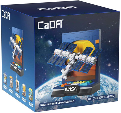 Klocki Konstrukcyjne CaDA NASA wystawa satelita Intenational Space Station 188 elementów