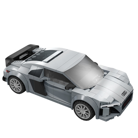 Klocki konstrukcyjne CaDA wyścigówka Samochód wyścigowy Audi R8 Coupe Auto sportowe 199 elementów