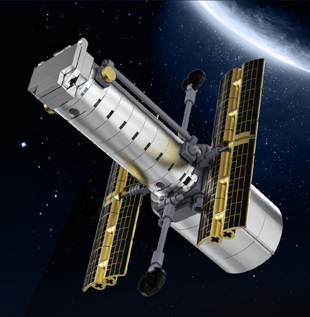 Klocki konstrukcyjne CaDA Master NASA model prom kosmiczny Discovery Space Shuttle 1827 elementów 