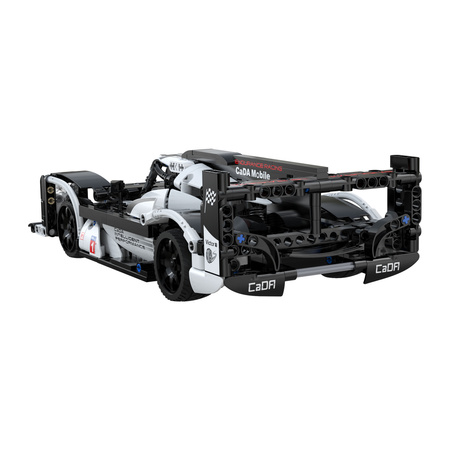Klocki konstrukcyjne CaDA Zdalnie sterowane duże auto sportowe 31 cm Samochód GT Sport Car 427 elementów RC Światło LED Dual Mode