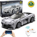 Klocki konstrukcyjne CaDA Samochód zdalnie sterowany wytrzymały Pojazd Auto 20 cm szary Lotus Evija RC Dual Mode 308 elementów