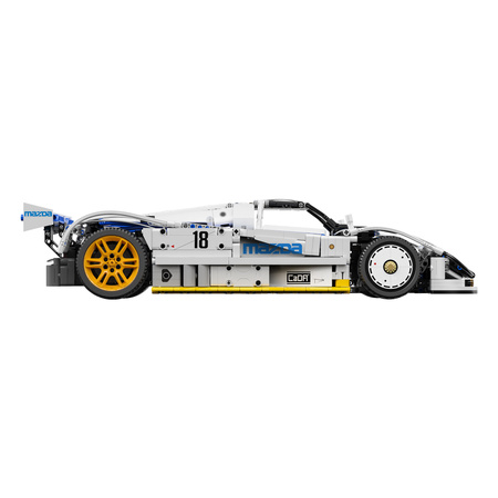 Klocki konstrukcyjne CaDA wyścigówka Samochód wyścigowy 50 cm 1:10 Mazda 787B Auto sportowe 1797 elementów