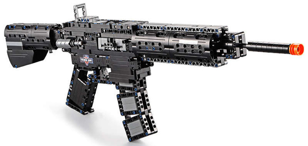 Cada Klocki konstrukcyjne broń karabin Carbine M4A1 621 elementów C81005W