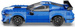 Klocki konstrukcyjne CaDA Zdalnie sterowany samochód wyścigowy Niebieskie auto Pojazd Blue Knight 500 Dual Mode RC 325 elementów
