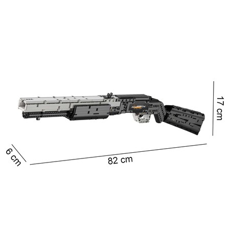 Cada C81052W klocki konstrukcyjne broń pistolet Shotgun 2w1 880 elementów