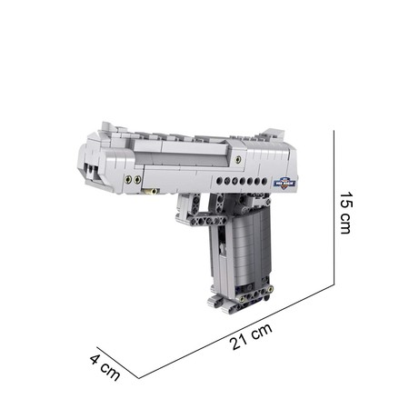 Cada Klocki Desert Falcon broń pistolet 5 naboi C81007W