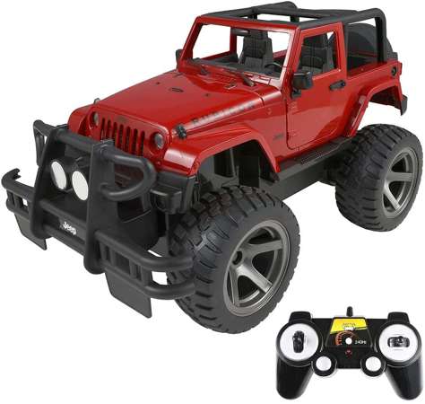 Double Eagle E716-003 Zdalnie sterowany pojazd Jeep Wrangler czerwony RC